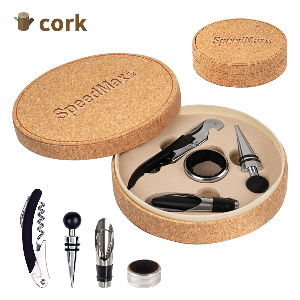 4-PC Wine Tool Set