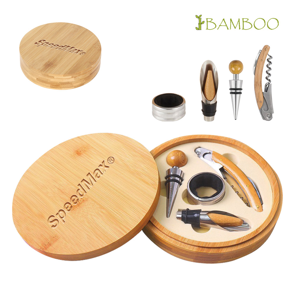 4-PC Wine Tool Set