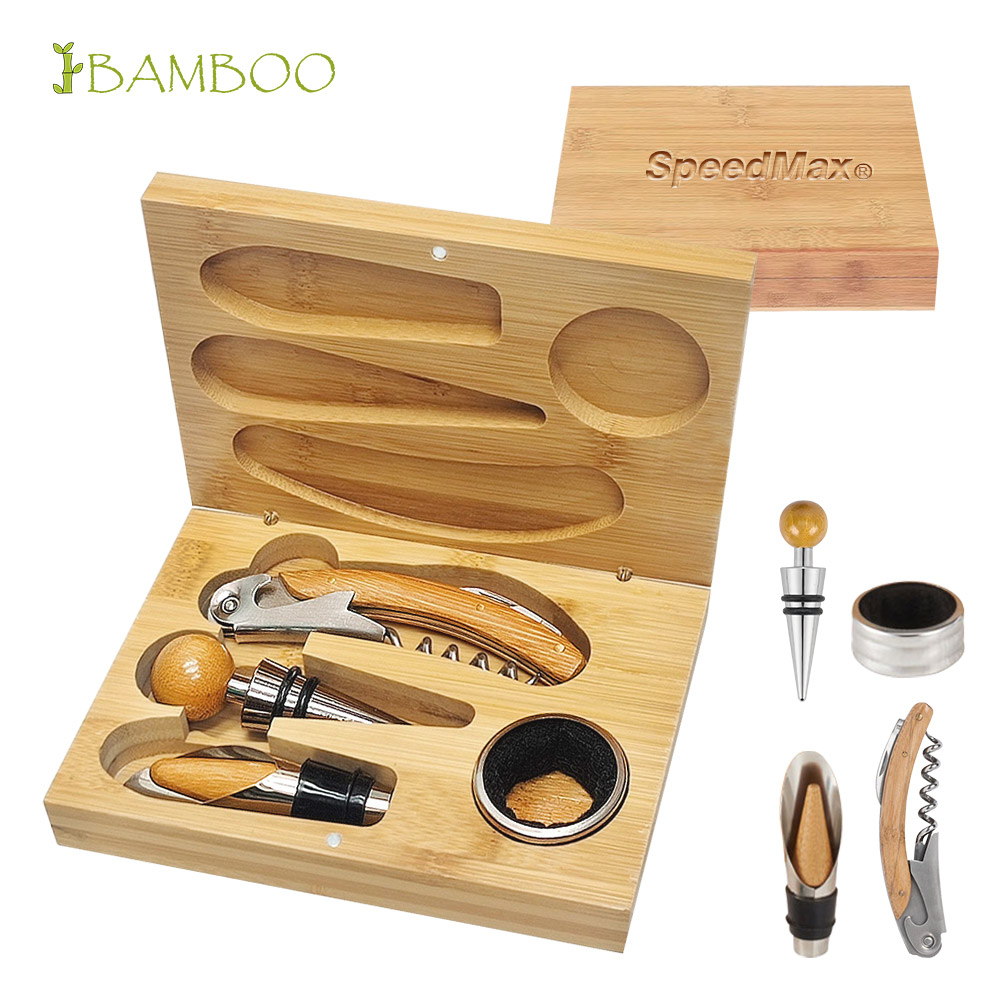 4-PC Wine Tool Set
