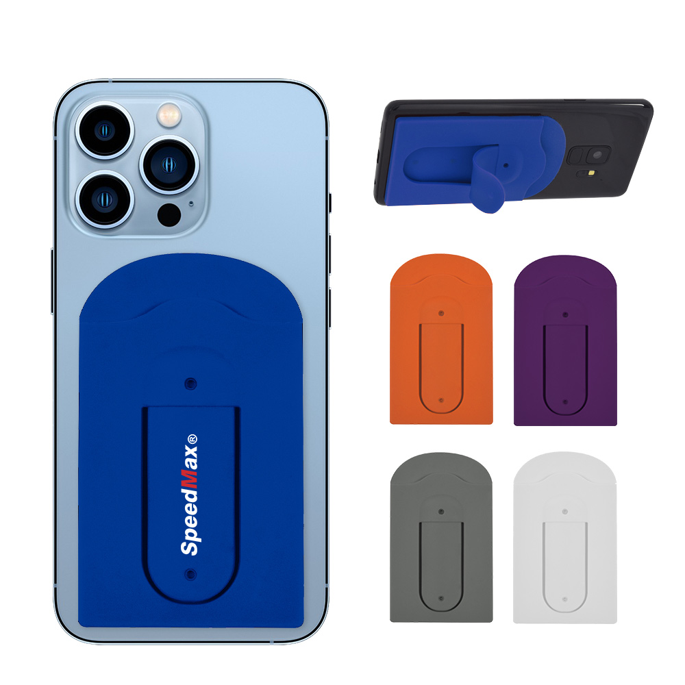 Silicone Phone Wallet With Stand
