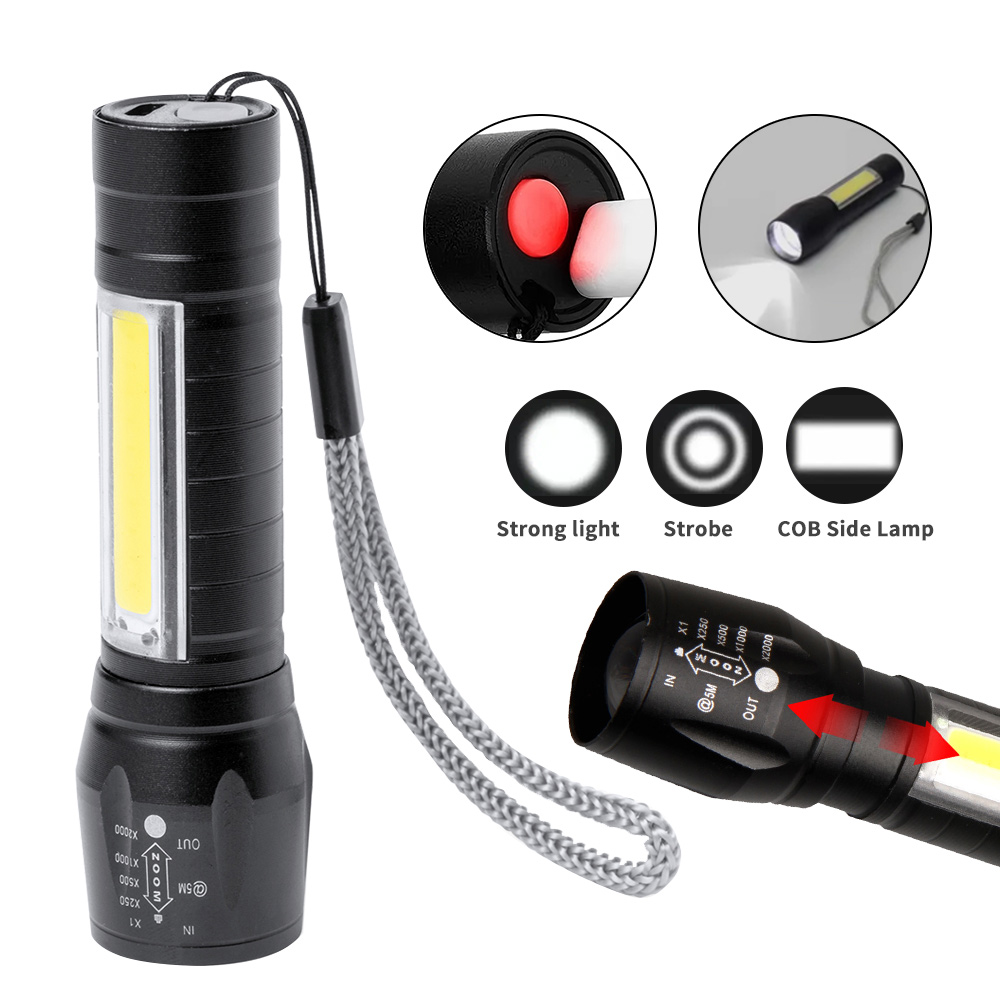 COB Aluminum Flashlight