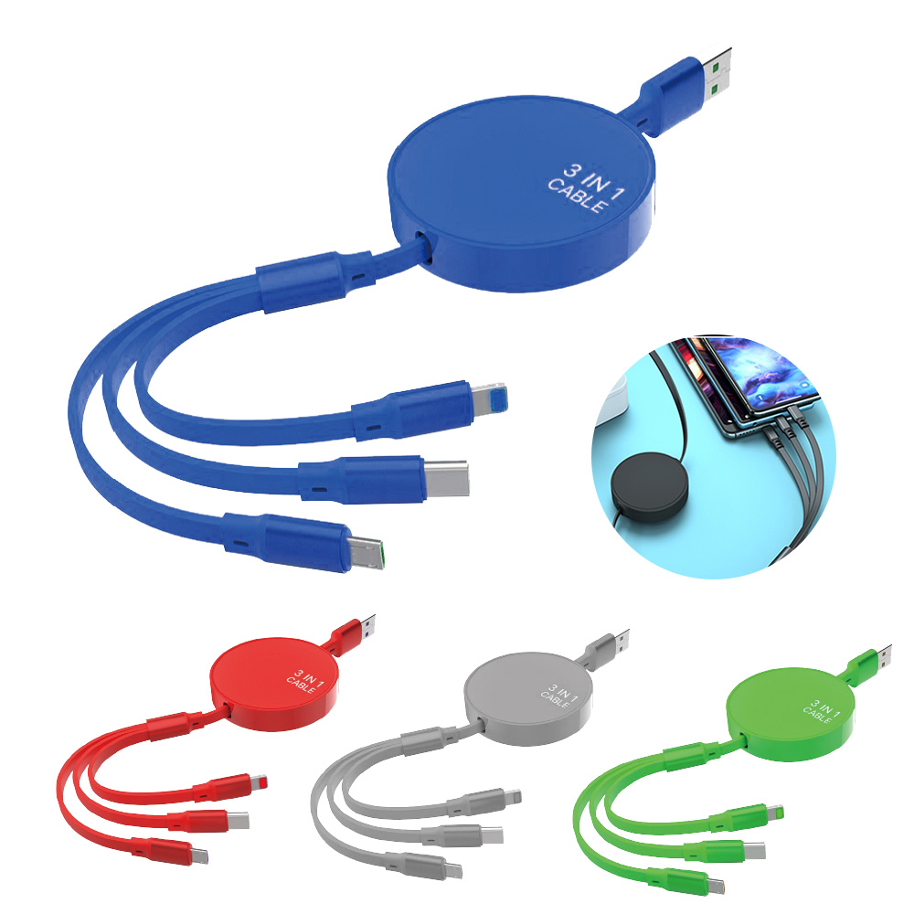 3 in 1 Light-up Charge Cable