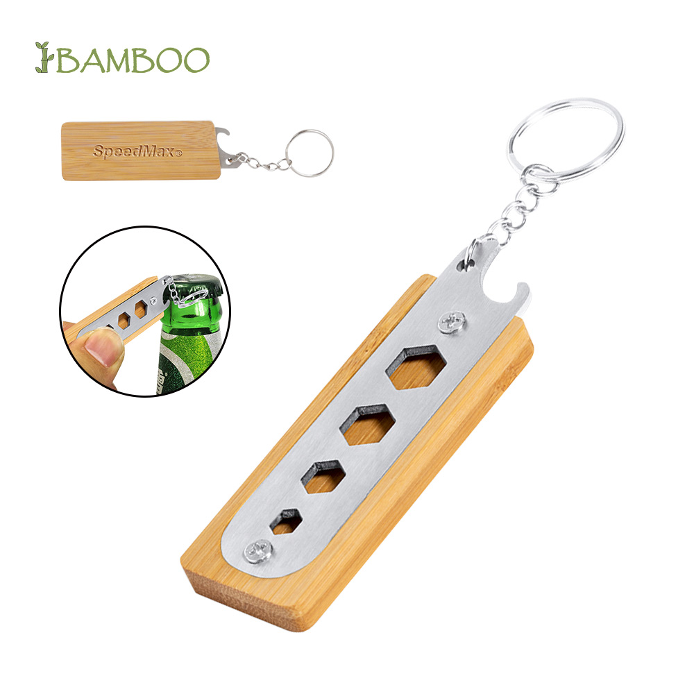 Bamboo Keychain