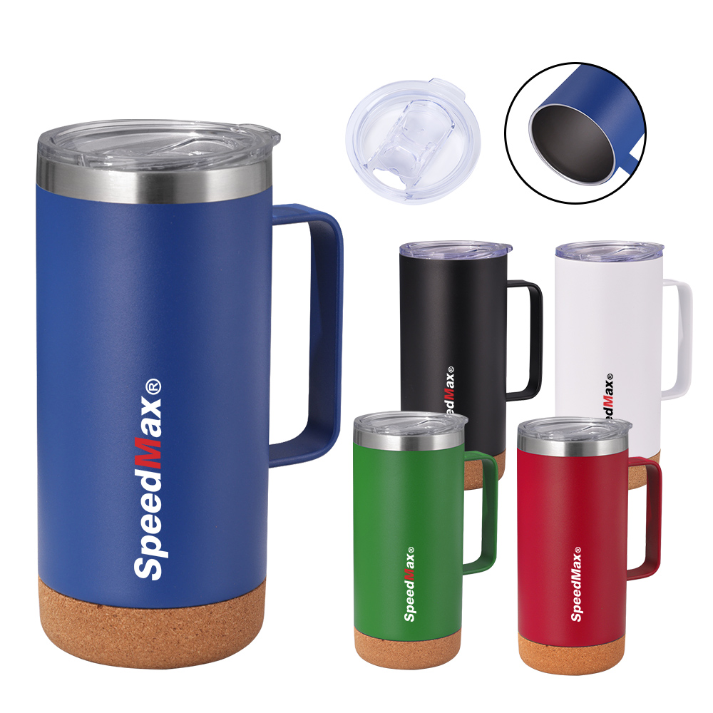 16oz.Stainless Steel Insulated Mug W/Cork Base