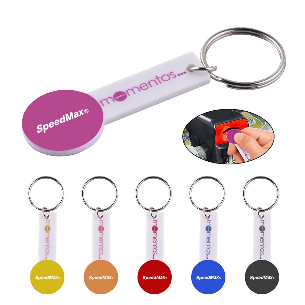 Euro Coin Keyring