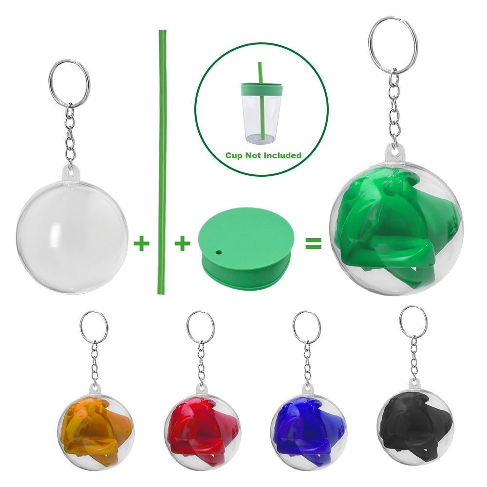 Silicone Straw And Lid Kit