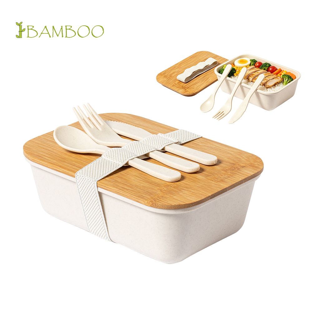 1000ML Lunch Box With Bamboo Lid
