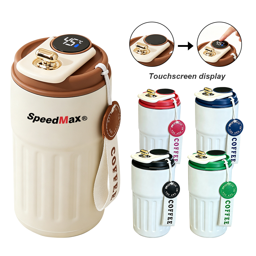 450ML Stainless Steel Thermal Cup W/Temp Display