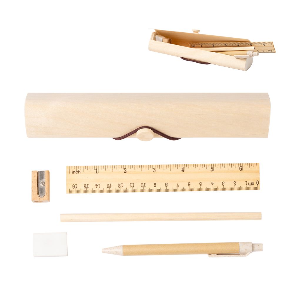 5-PC Wood Writing Set